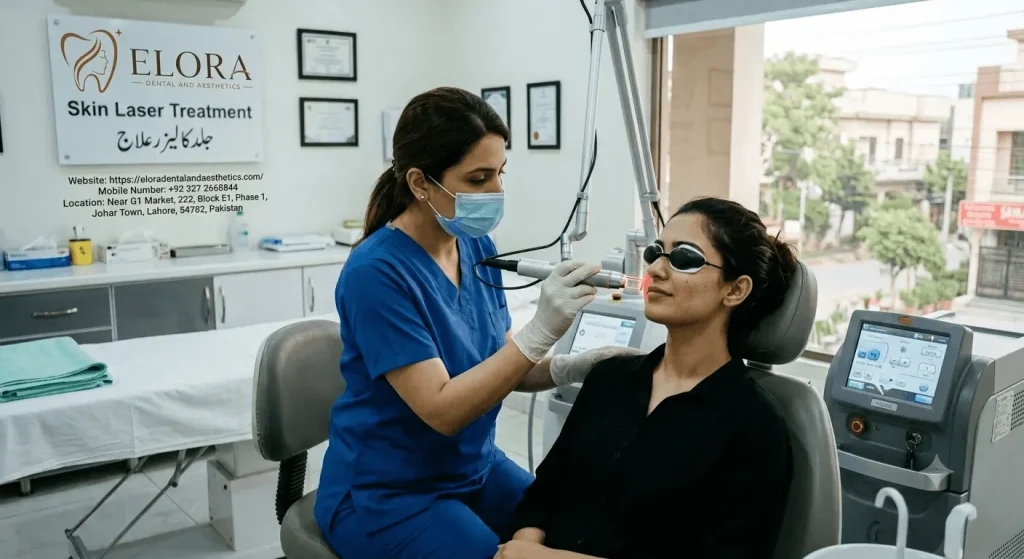 Skin Laser Treatment in Johar Town, Lahore: What Actually Happens Under That Beam of Light