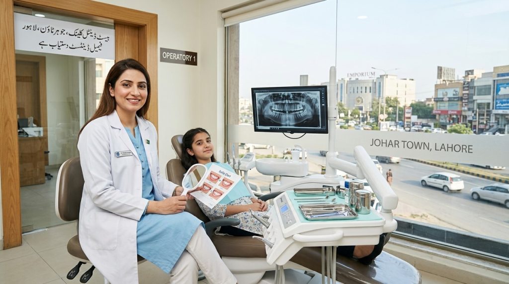 Finding the Right Female Dentist in Johar Town, Lahore: A Complete Guide