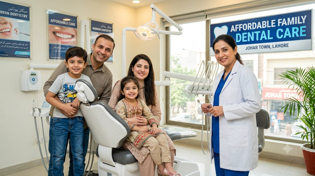 What a Truly Affordable Family Dental Clinic in Johar Town Looks Like at Every Life Stage